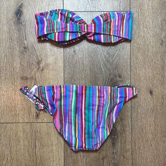 Victoria’s Secret Swim Multicolor Bikini Size S - Picture 2 of 8